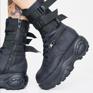 Mad Hustle combat boots